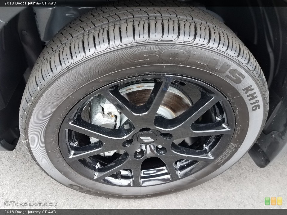 2018 Dodge Journey GT AWD Wheel and Tire Photo #128961993