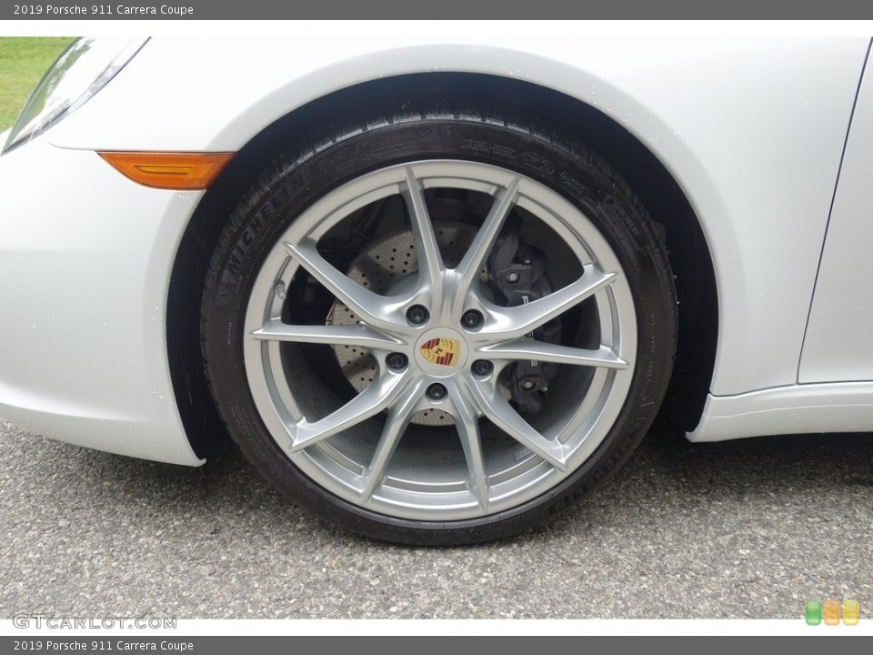 2019 Porsche 911 Carrera Coupe Wheel and Tire Photo #128975536