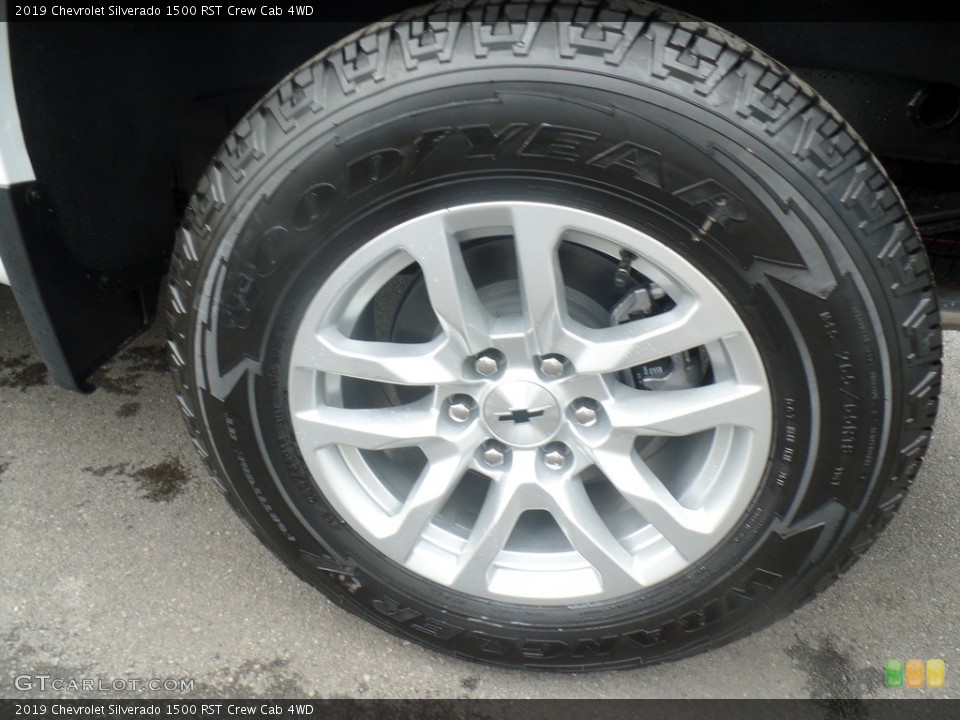 2019 Chevrolet Silverado 1500 RST Crew Cab 4WD Wheel and Tire Photo #128977042