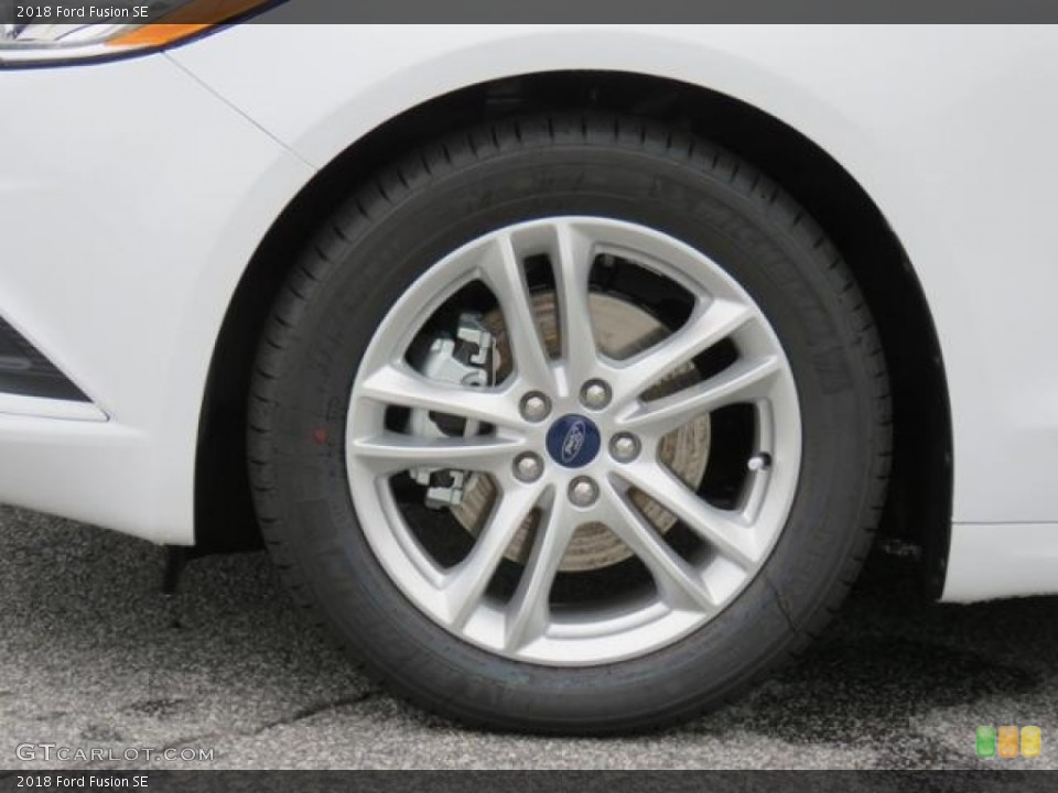 2018 Ford Fusion SE Wheel and Tire Photo #128980763