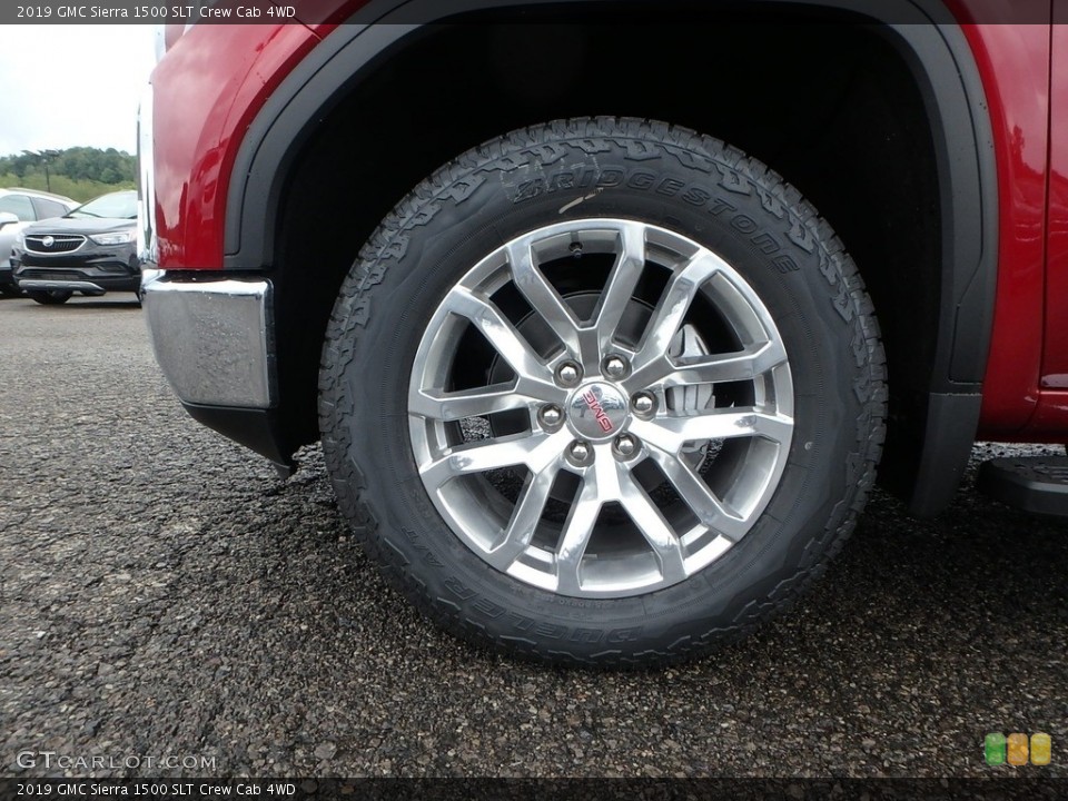 2019 GMC Sierra 1500 SLT Crew Cab 4WD Wheel and Tire Photo #128985235