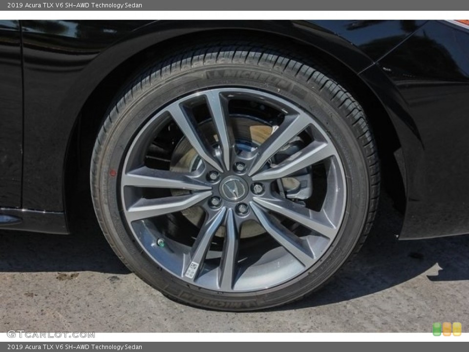 2019 Acura TLX V6 SH-AWD Technology Sedan Wheel and Tire Photo #128993092