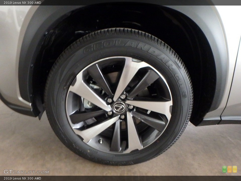 2019 Lexus NX 300 AWD Wheel and Tire Photo #129019104