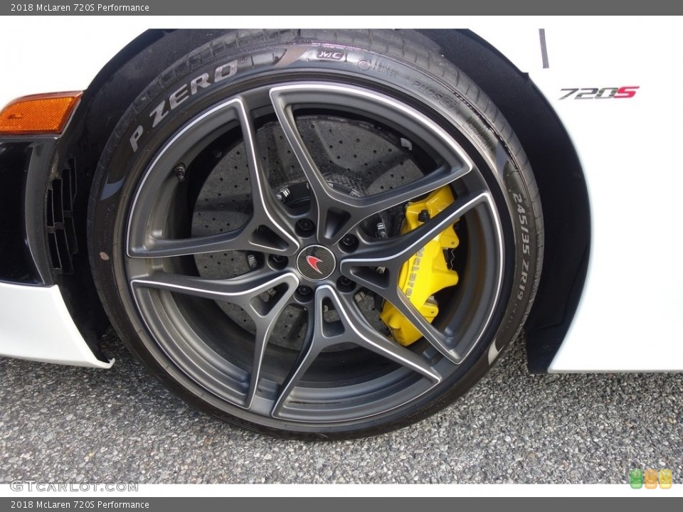 2018 McLaren 720S Performance Wheel and Tire Photo #129027954