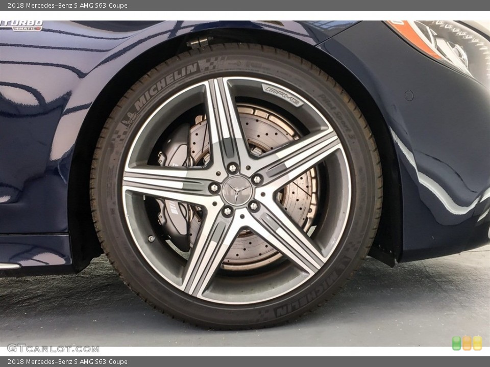 2018 Mercedes-Benz S AMG S63 Coupe Wheel and Tire Photo #129033558