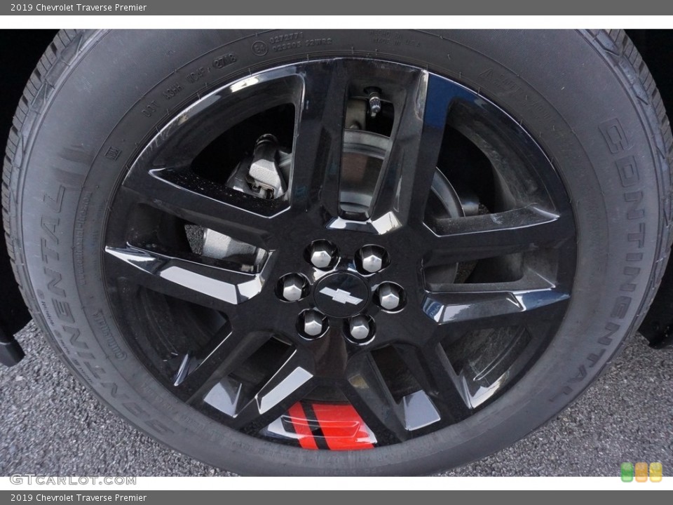 2019 Chevrolet Traverse Premier Wheel and Tire Photo #129068488