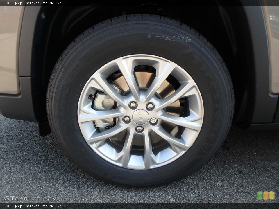 2019 Jeep Cherokee Latitude 4x4 Wheel and Tire Photo #129072231