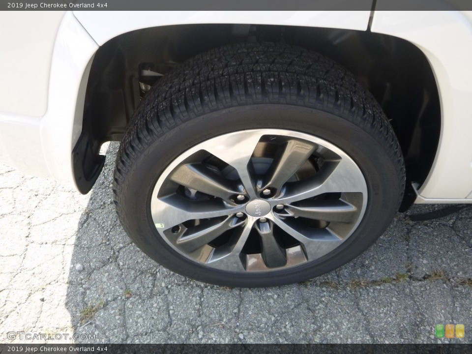 2019 Jeep Cherokee Overland 4x4 Wheel and Tire Photo #129072252