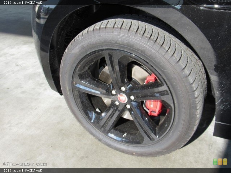 2019 Jaguar F-PACE S AWD Wheel and Tire Photo #129078296