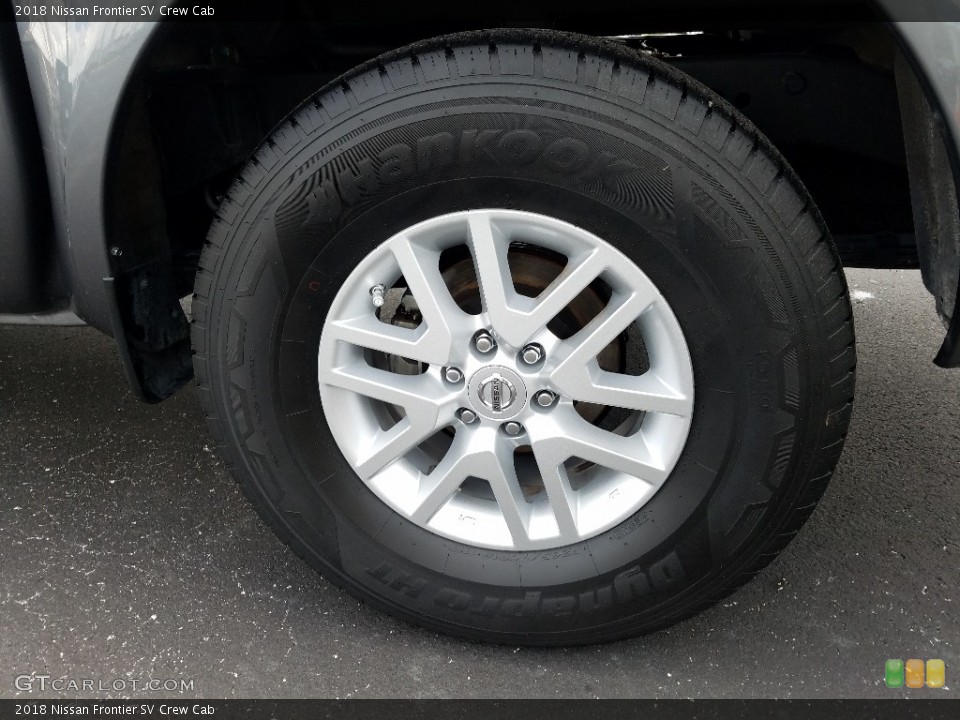 2018 Nissan Frontier SV Crew Cab Wheel and Tire Photo #129088341
