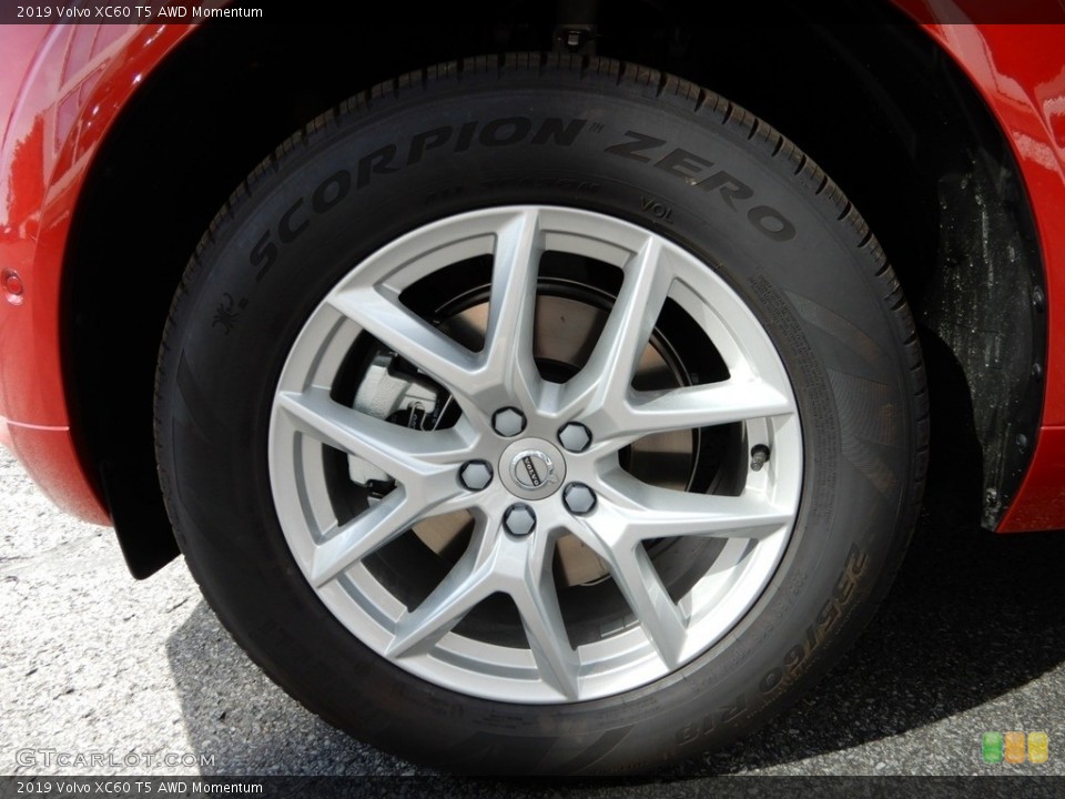 2019 Volvo XC60 T5 AWD Momentum Wheel and Tire Photo #129094725