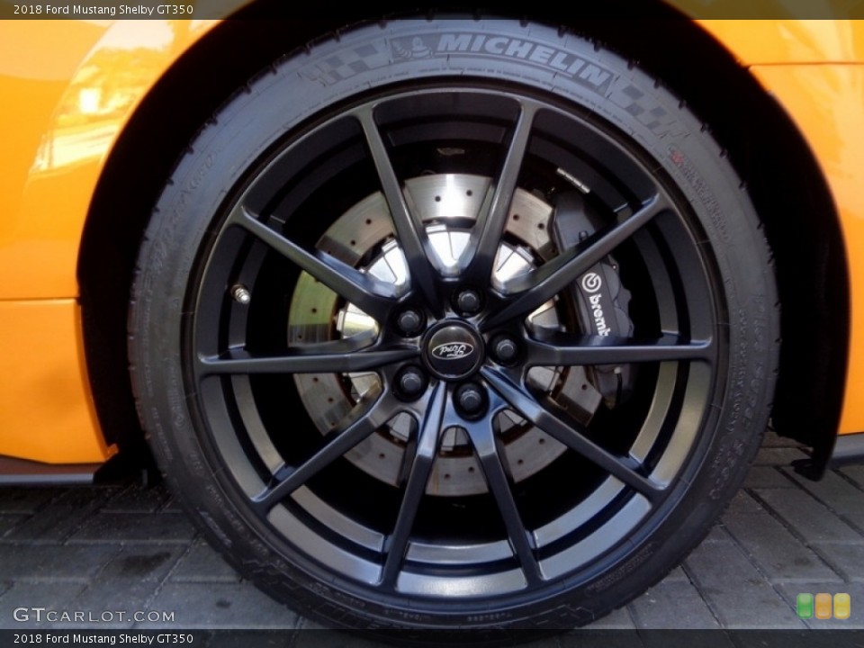 2018 Ford Mustang Shelby GT350 Wheel and Tire Photo #129099351