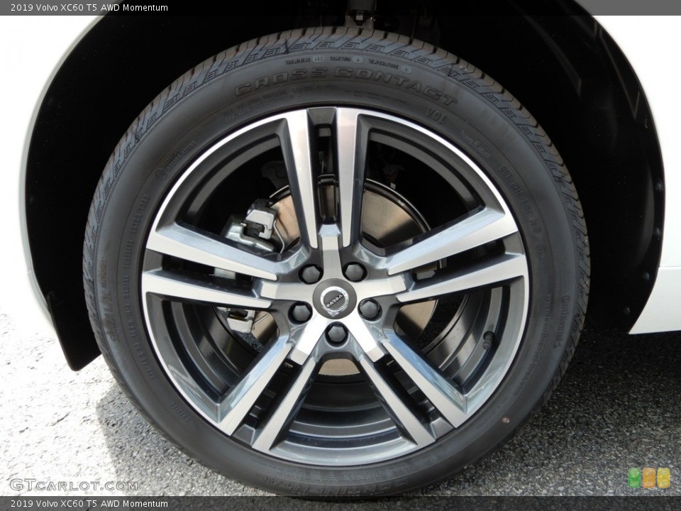 2019 Volvo XC60 T5 AWD Momentum Wheel and Tire Photo #129115311