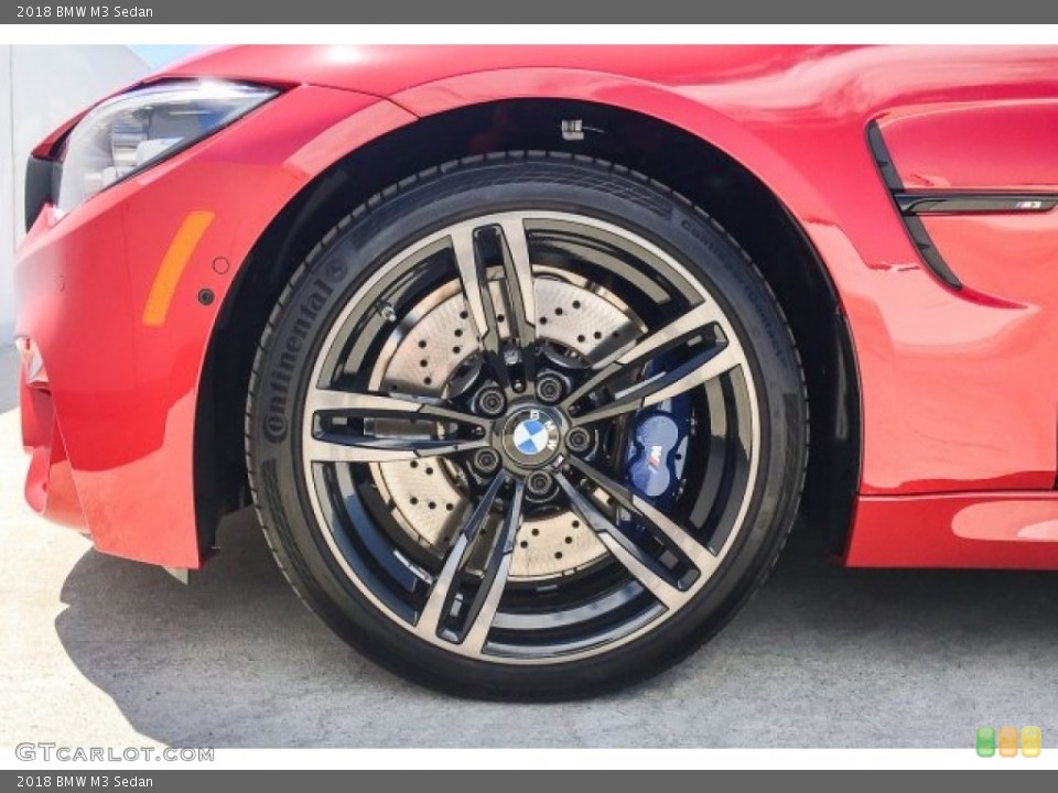 2018 BMW M3 Sedan Wheel and Tire Photo #129131405
