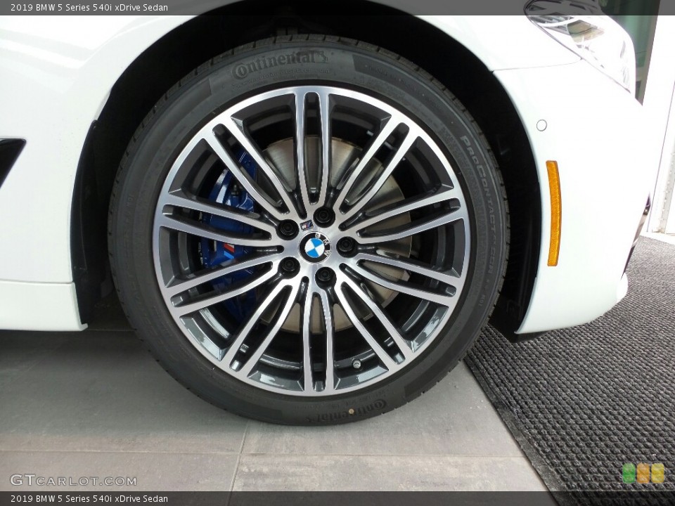 2019 BMW 5 Series 540i xDrive Sedan Wheel and Tire Photo #129134462