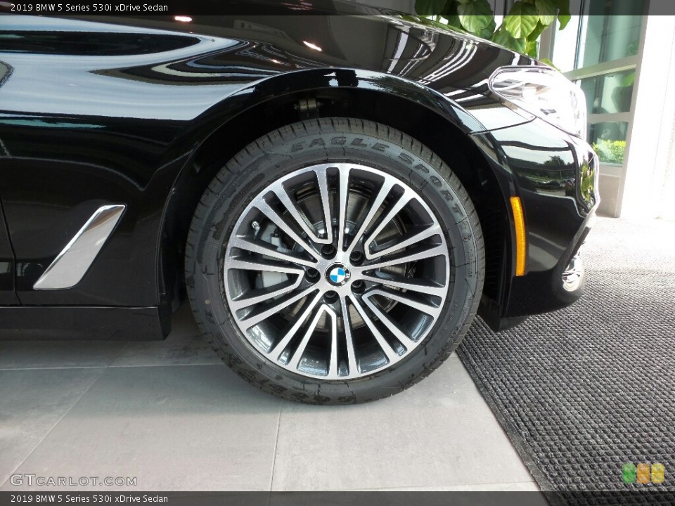 2019 BMW 5 Series 530i xDrive Sedan Wheel and Tire Photo #129134720