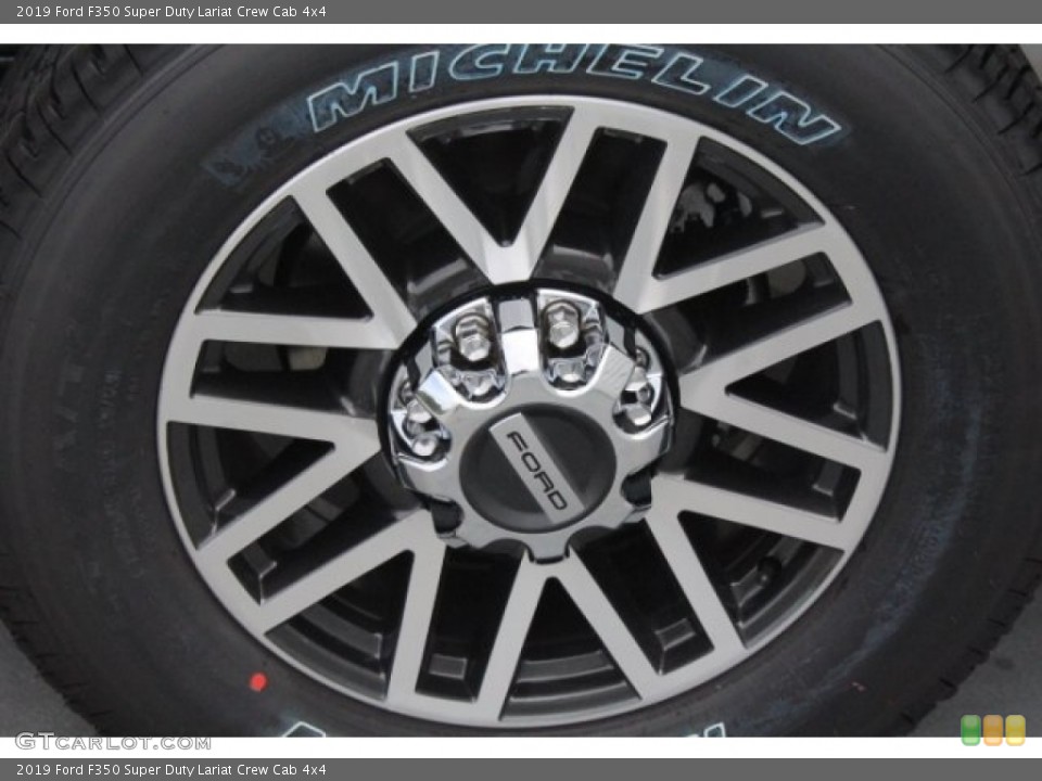 2019 Ford F350 Super Duty Lariat Crew Cab 4x4 Wheel and Tire Photo #129136055