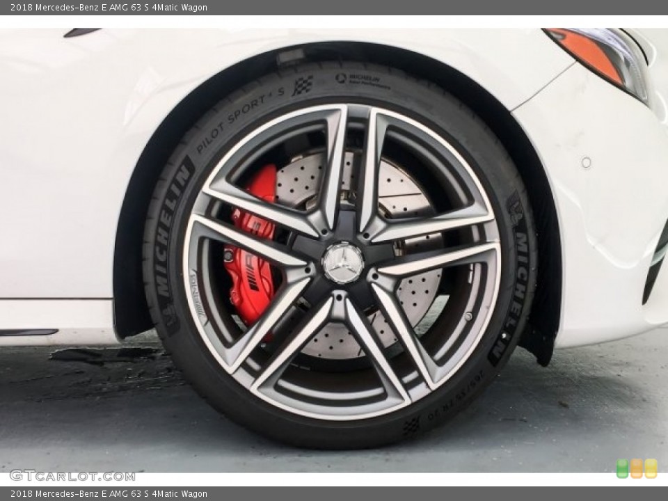 2018 Mercedes-Benz E AMG 63 S 4Matic Wagon Wheel and Tire Photo #129137813