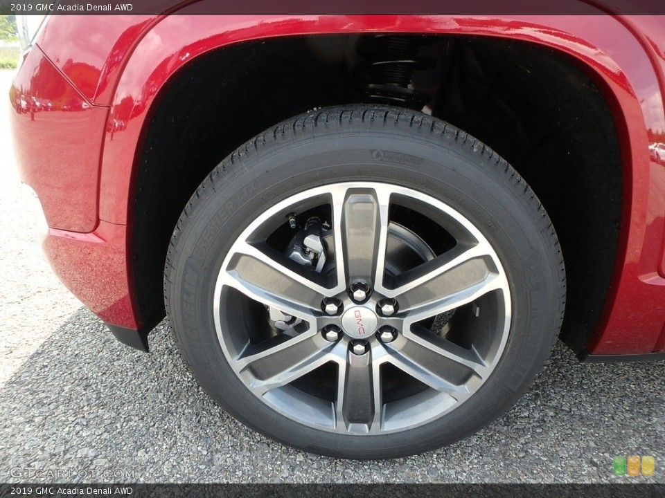 2019 GMC Acadia Denali AWD Wheel and Tire Photo #129148248