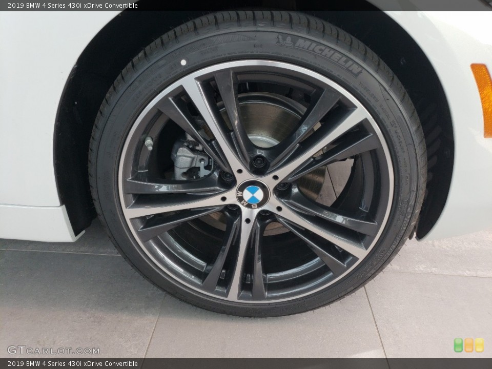2019 BMW 4 Series 430i xDrive Convertible Wheel and Tire Photo #129155727