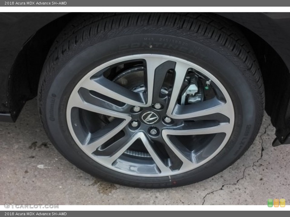 2018 Acura MDX Advance SH-AWD Wheel and Tire Photo #129169649