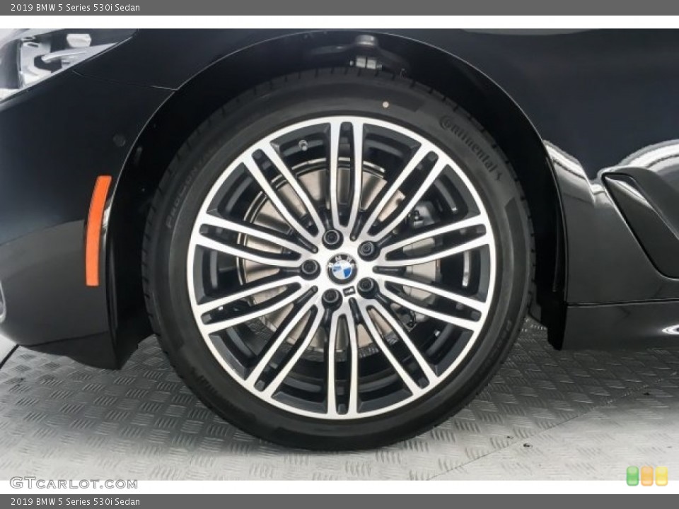 2019 BMW 5 Series 530i Sedan Wheel and Tire Photo #129183957
