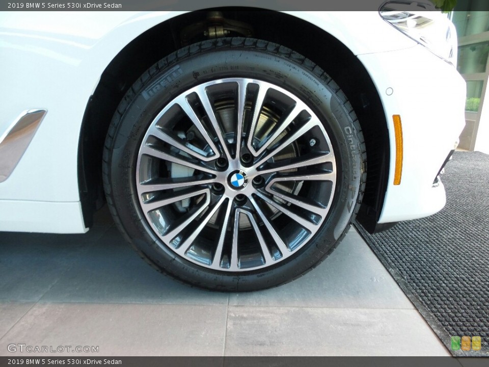 2019 BMW 5 Series 530i xDrive Sedan Wheel and Tire Photo #129188705