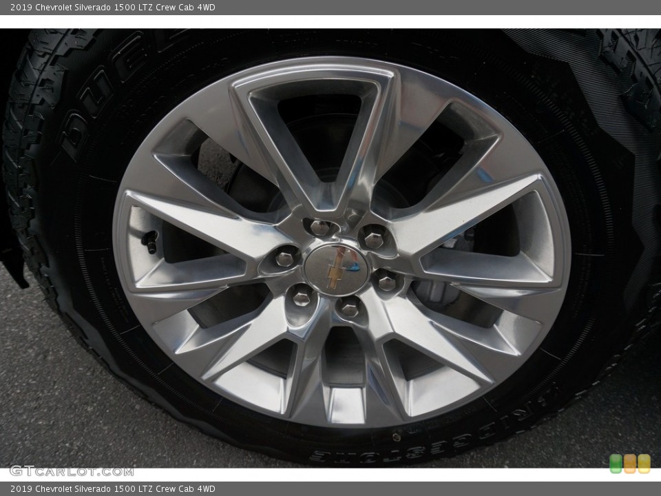 2019 Chevrolet Silverado 1500 LTZ Crew Cab 4WD Wheel and Tire Photo #129219115