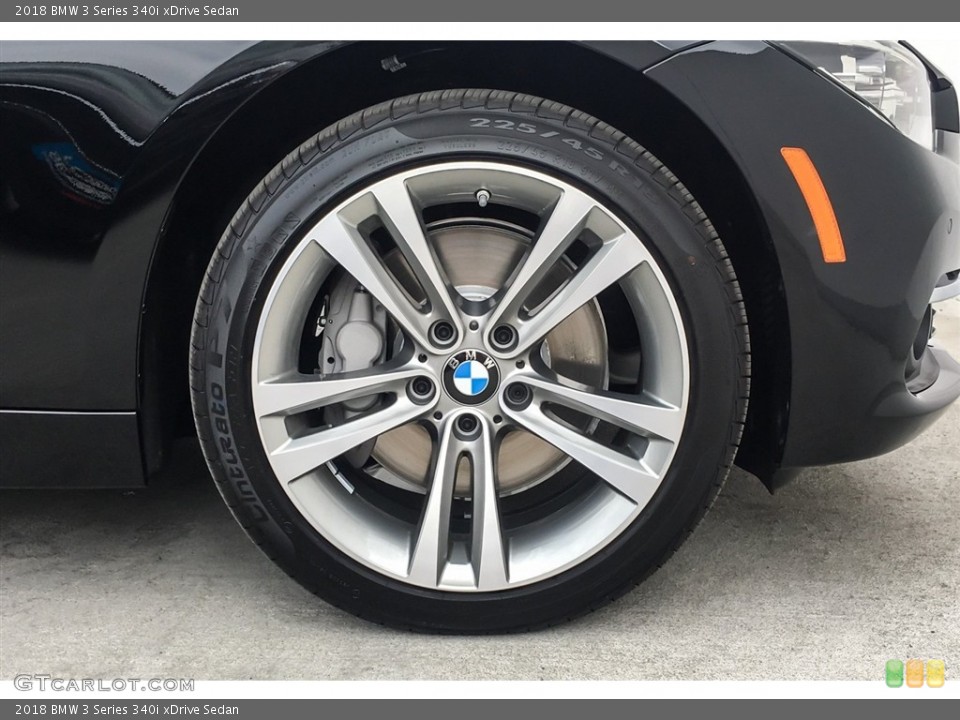 2018 BMW 3 Series 340i xDrive Sedan Wheel and Tire Photo #129224197