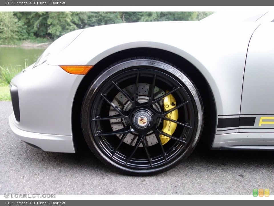 2017 Porsche 911 Turbo S Cabriolet Wheel and Tire Photo #129240021