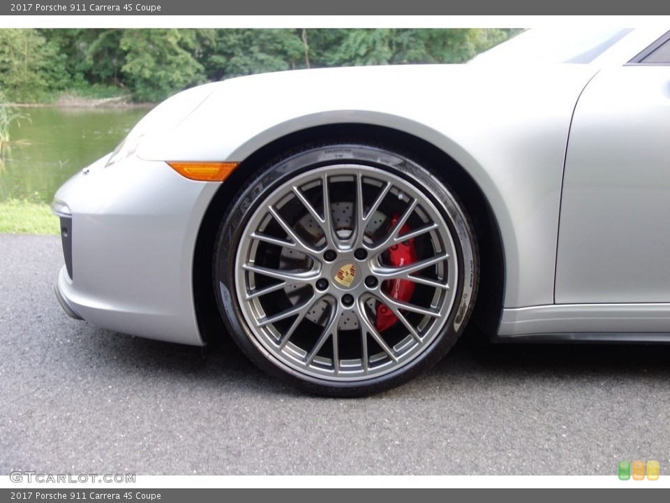 2017 Porsche 911 Carrera 4S Coupe Wheel and Tire Photo #129240819