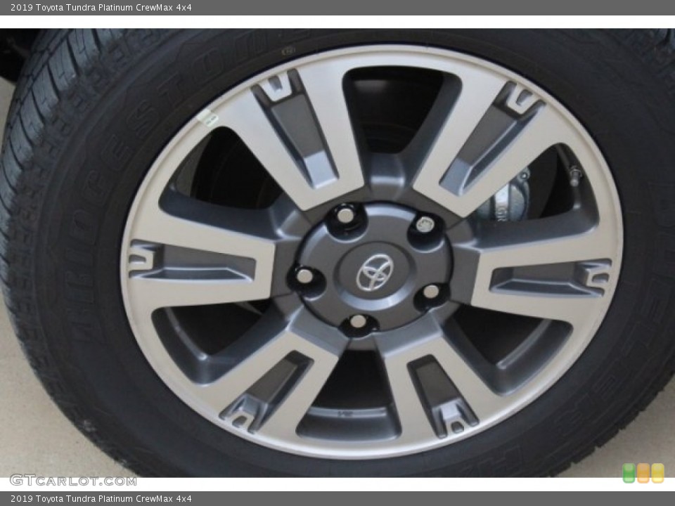 2019 Toyota Tundra Platinum CrewMax 4x4 Wheel and Tire Photo #129259842