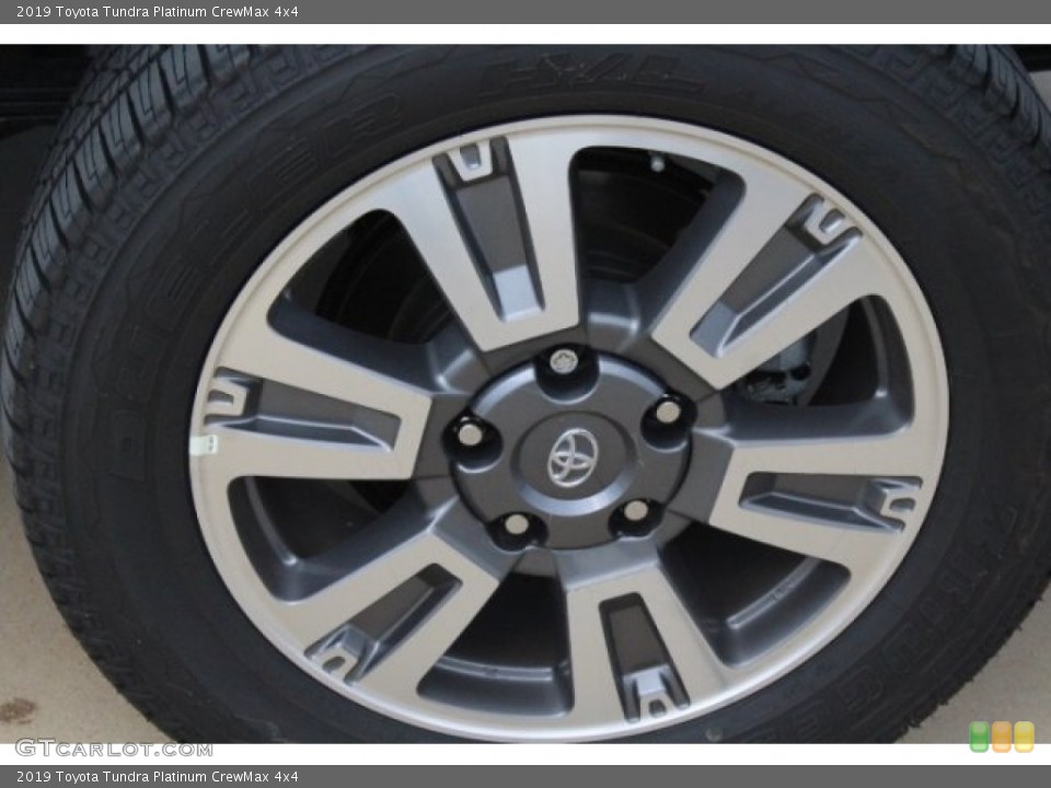 2019 Toyota Tundra Platinum CrewMax 4x4 Wheel and Tire Photo #129259863
