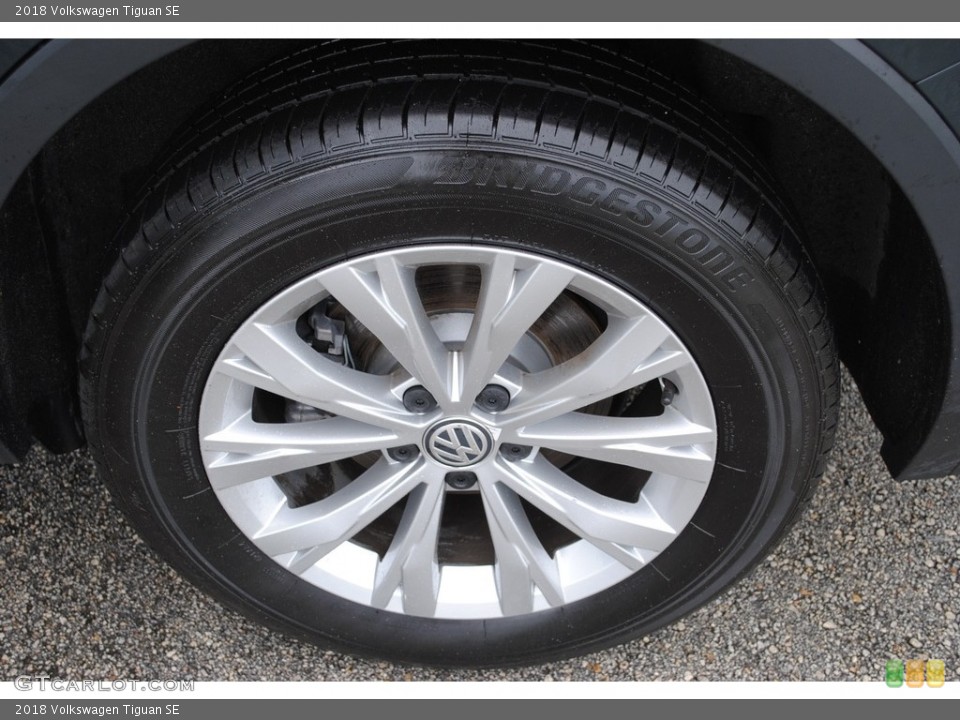 2018 Volkswagen Tiguan SE Wheel and Tire Photo #129261999