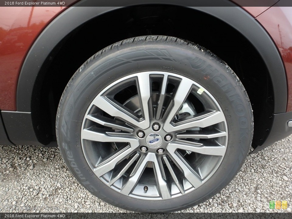 2018 Ford Explorer Platinum 4WD Wheel and Tire Photo #129266796