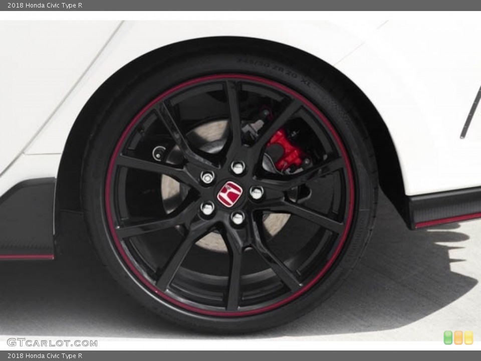 2018 Honda Civic Type R Wheel and Tire Photo #129280921