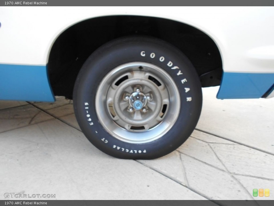 1970 AMC Rebel Machine Wheel and Tire Photo #129310773