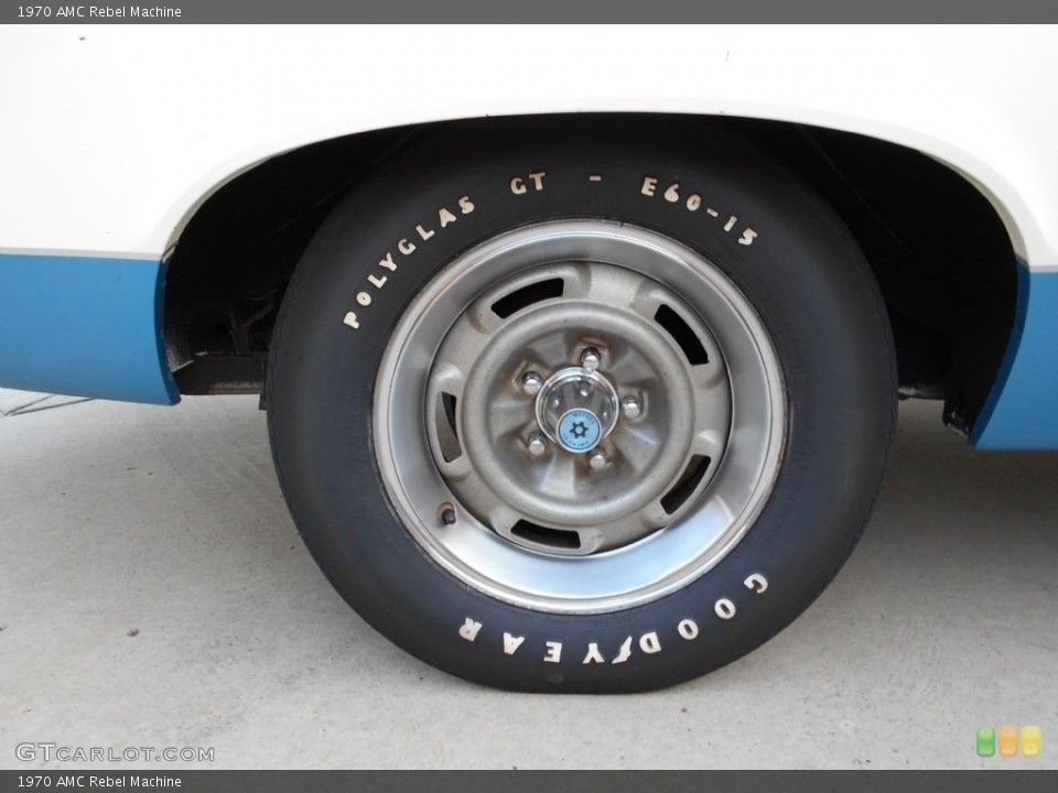 1970 AMC Rebel Machine Wheel and Tire Photo #129310779
