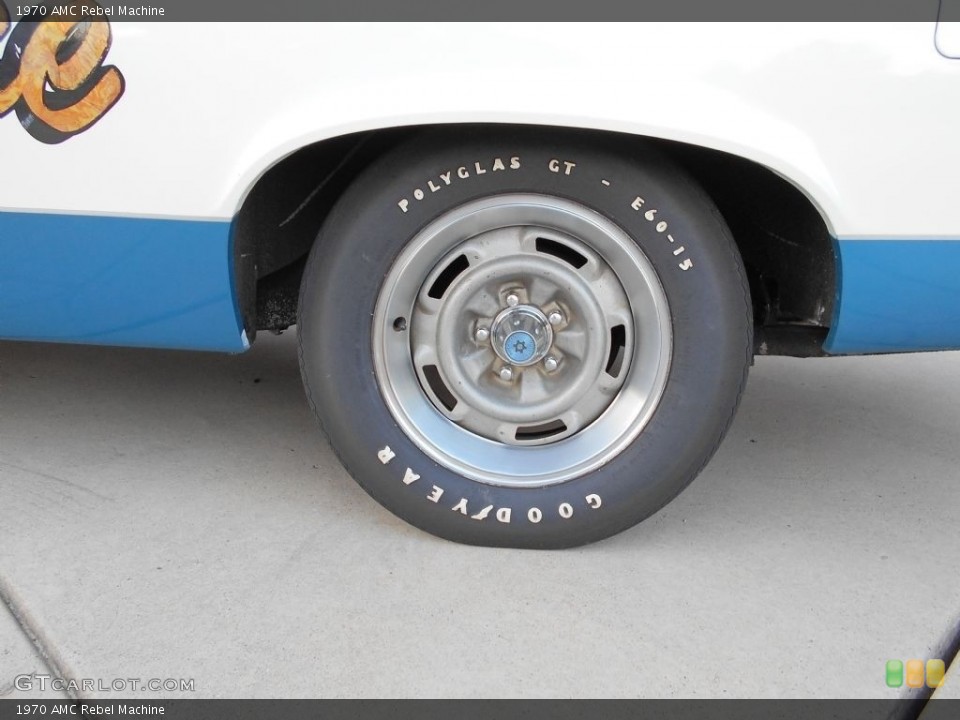 1970 AMC Rebel Machine Wheel and Tire Photo #129310785