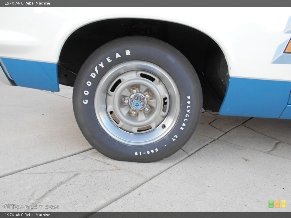 1970 AMC Rebel Wheels and Tires