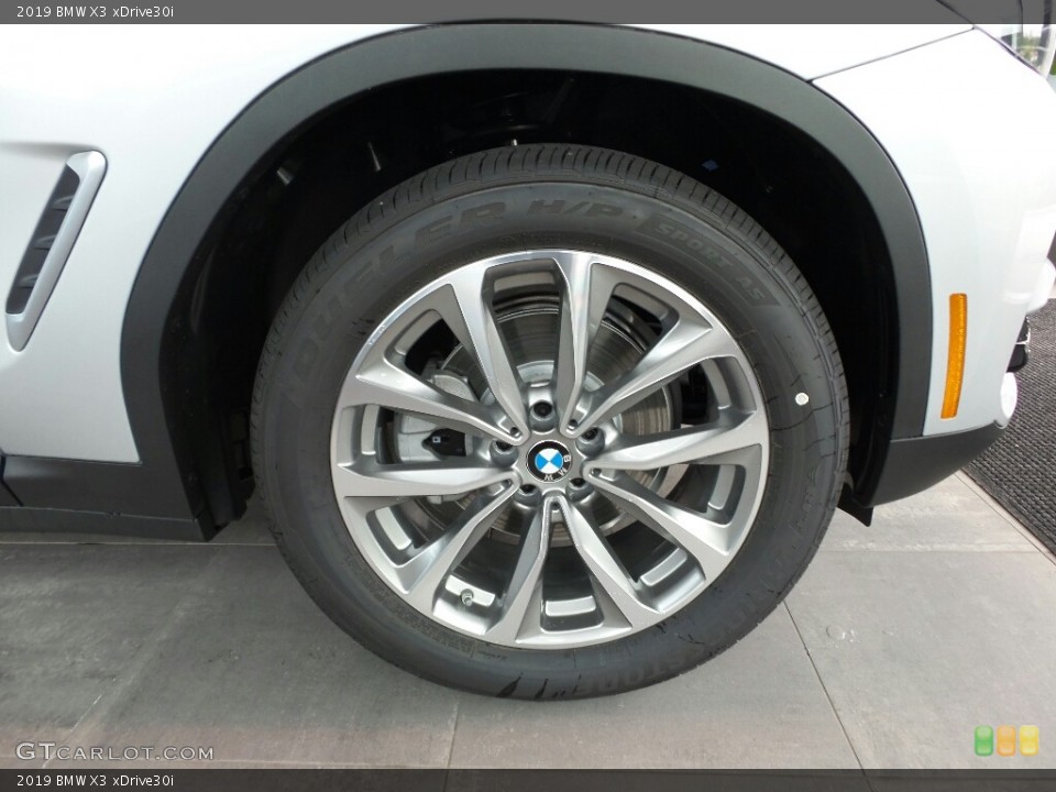 2019 BMW X3 xDrive30i Wheel and Tire Photo #129314528