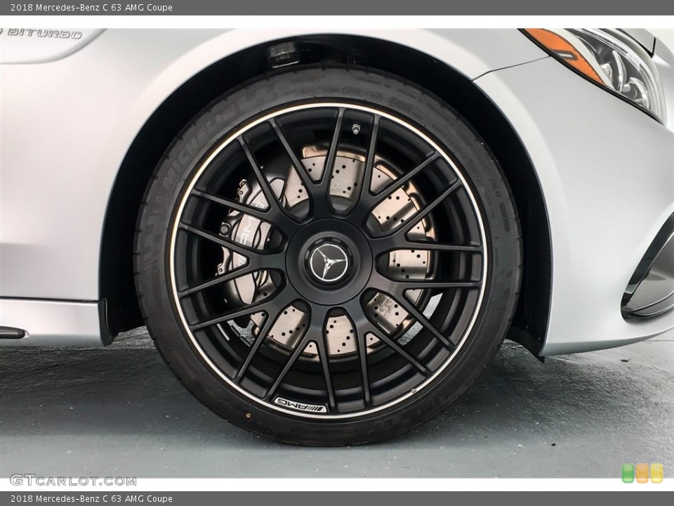 2018 Mercedes-Benz C 63 AMG Coupe Wheel and Tire Photo #129324308