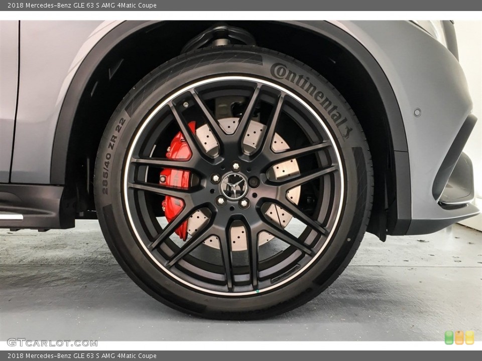2018 Mercedes-Benz GLE 63 S AMG 4Matic Coupe Wheel and Tire Photo #129325775