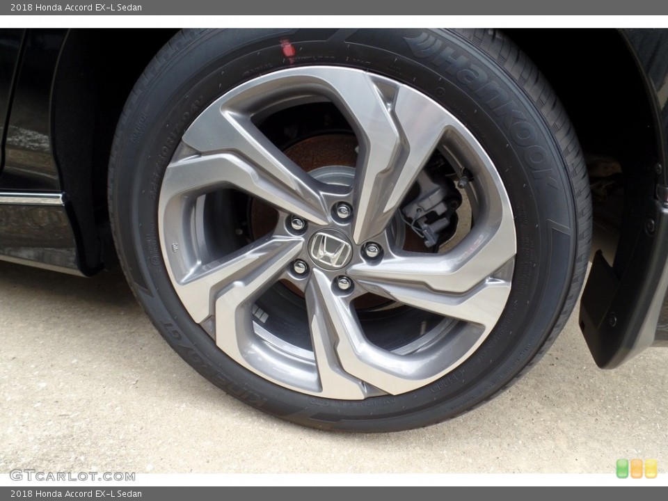 2018 Honda Accord EX-L Sedan Wheel and Tire Photo #129336847