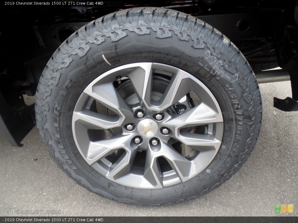 2019 Chevrolet Silverado 1500 LT Z71 Crew Cab 4WD Wheel and Tire Photo #129337471