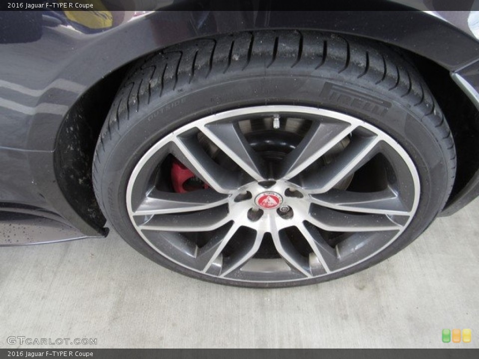 2016 Jaguar F-TYPE R Coupe Wheel and Tire Photo #129362675