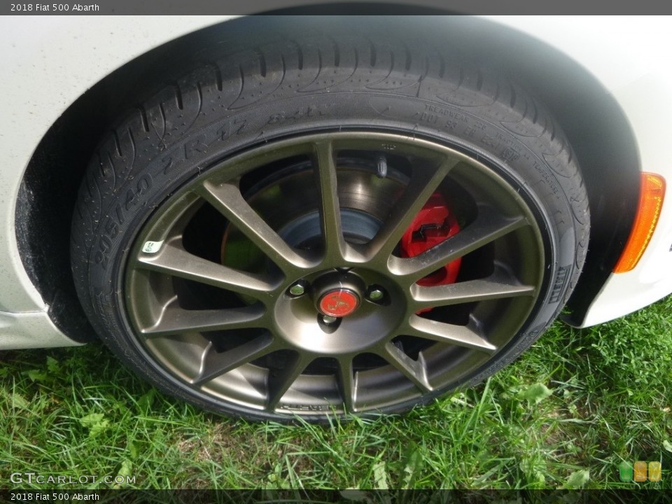 2018 Fiat 500 Abarth Wheel and Tire Photo #129373334