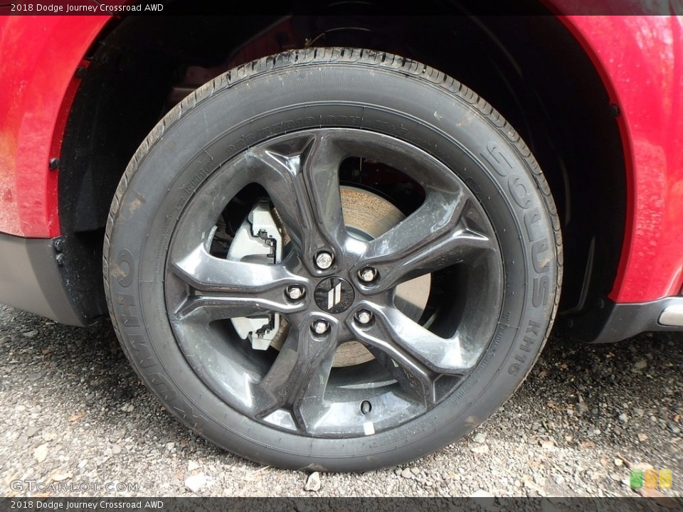 2018 Dodge Journey Crossroad AWD Wheel and Tire Photo #129379976