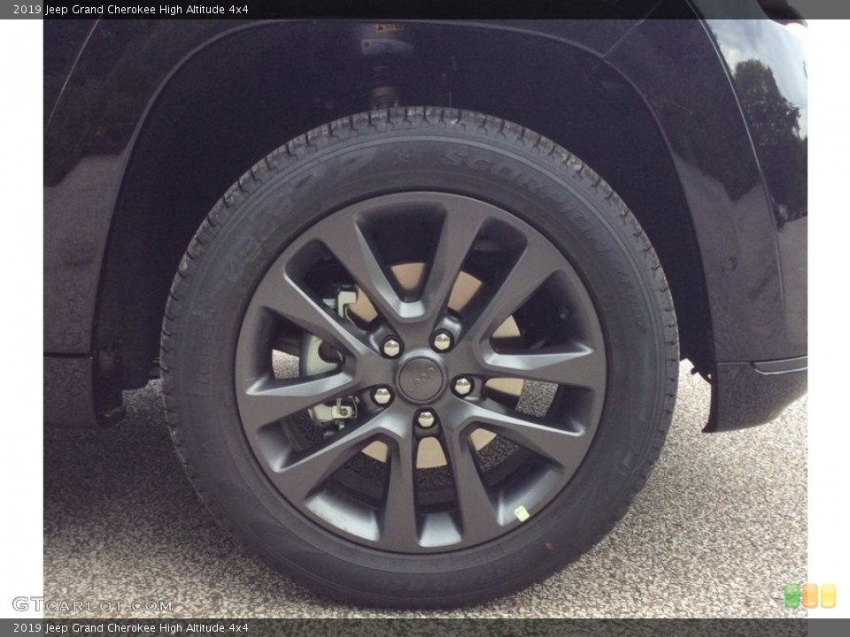 2019 Jeep Grand Cherokee High Altitude 4x4 Wheel and Tire Photo #129423411