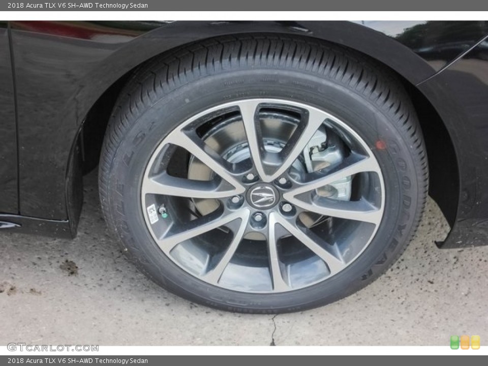 2018 Acura TLX V6 SH-AWD Technology Sedan Wheel and Tire Photo #129430032